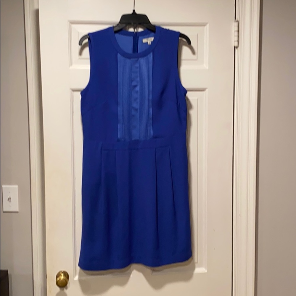 Madewell pleated front dress.